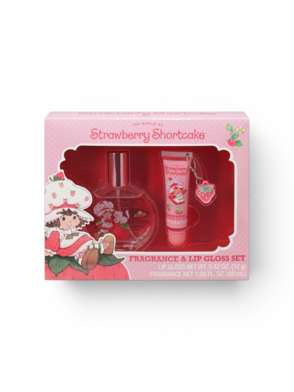 New Strawberry Shortcake Fragrance & Lip Gloss Set Gift Girl’s l - Picture 5 of 5